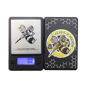 Infyniti Protect Ya Neck Records Virus Pocket Scale, 500g capacity, front view on white background