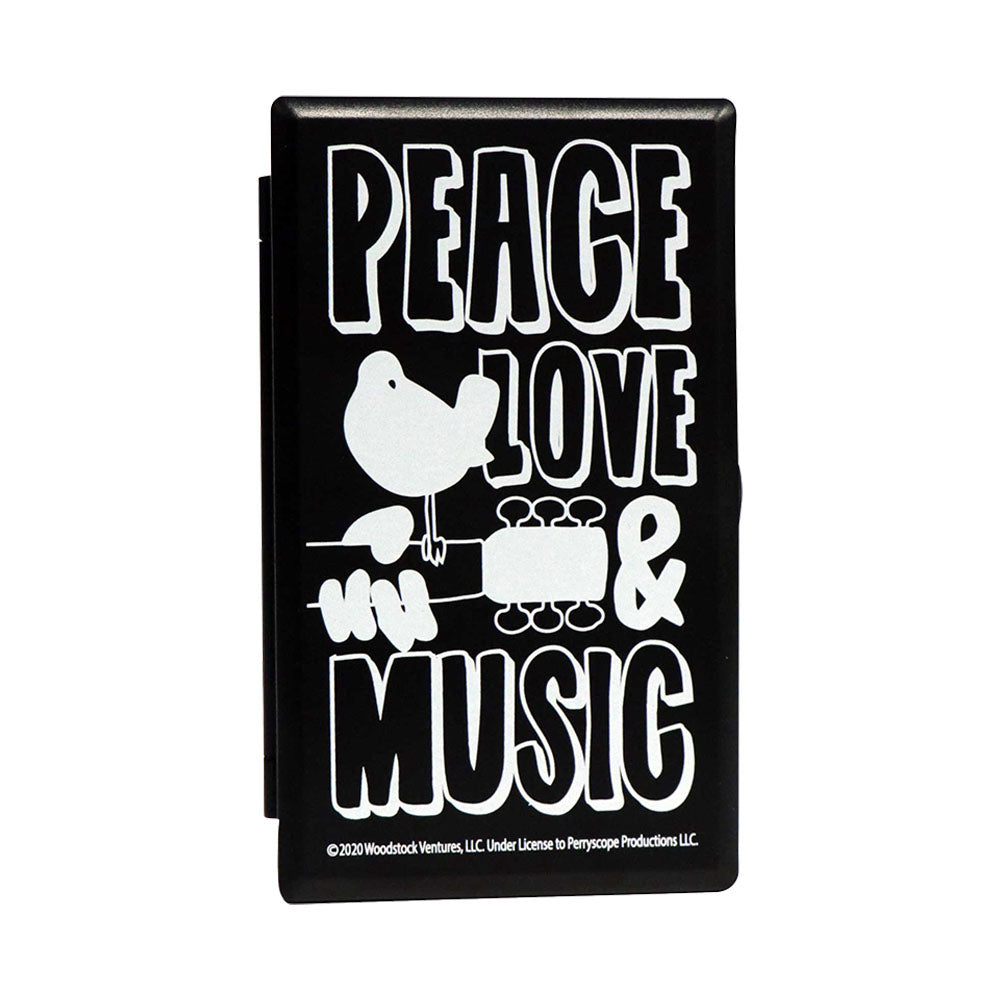 Infyniti Woodstock G-Force Pocket Scale with Peace Love & Music Design