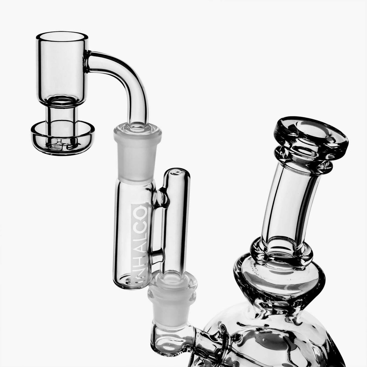 14mm Glass Drop Down Reclaim Catcher