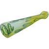 LA Pipes Inside-Out Funnel Chillum in Green, 4.5" Fumed Glass Herb Pipe for Dry Herbs, USA Made