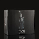 Ispire daab Induction eRig Kit on black packaging, front view, showcasing portable power vaporizer