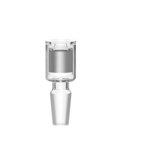 Ispire The Wand Straight Banger made of Borosilicate Glass with Closable Design - Front View