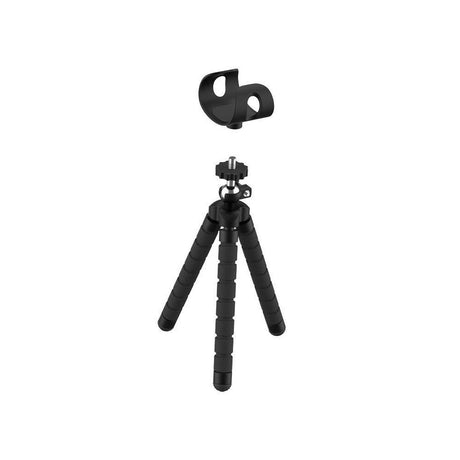 Ispire Tripod and Wand Clamp for Vaporizers, Front View on Seamless White Background