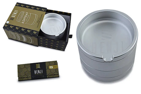 Benji XL Ashtray Grinder ashtray detail