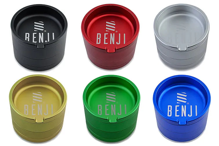 Benji XL Ashtray Grinder color options