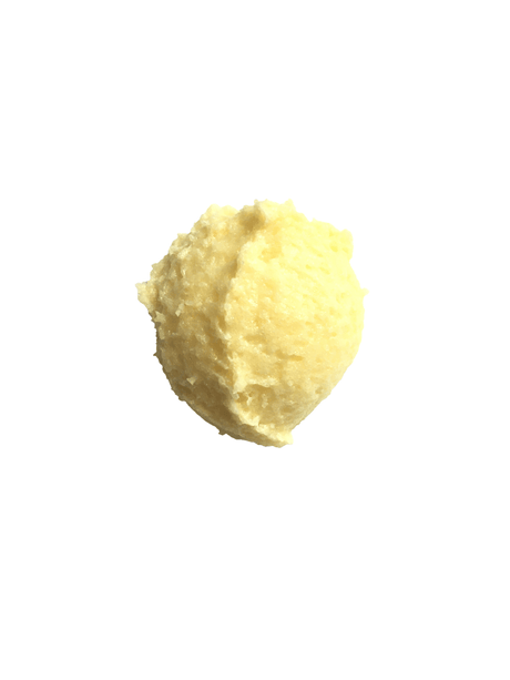 Elite Creed Natural Jasmine Honeysuckle CBD Whipped Sugar Scrub, Top View