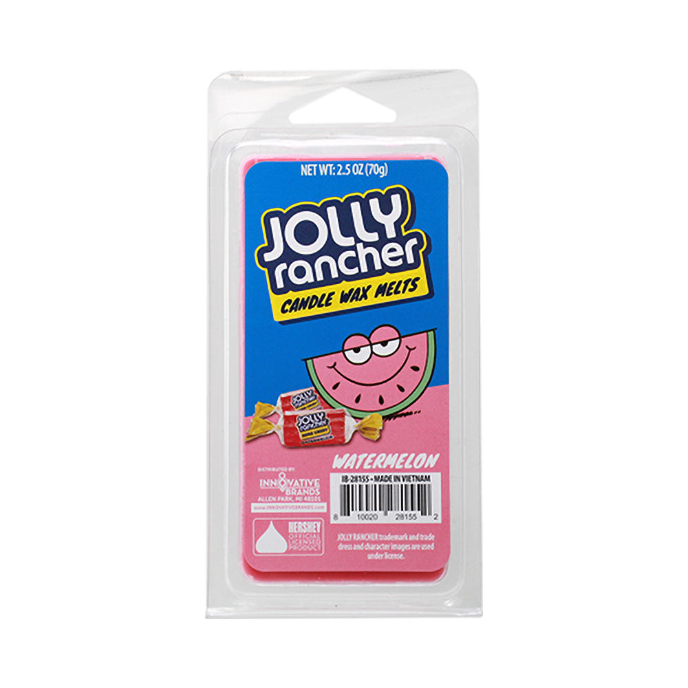 Jolly Rancher Watermelon Scented Soy Wax Melt, 2.5oz in Clear Packaging