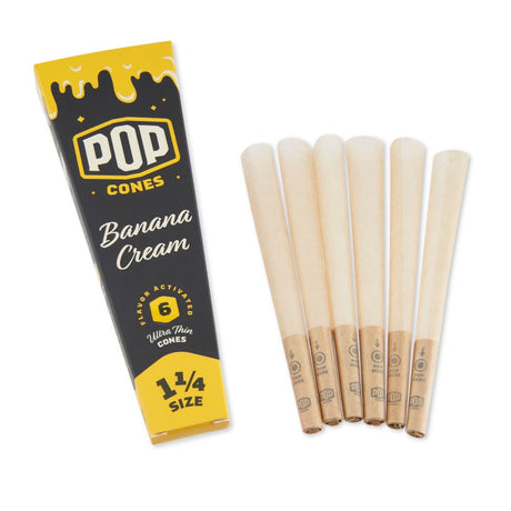 Pop Cones 1 ¼ Unbleached Cones - Tropical & Fruit Mix 24ct Display