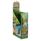 Juicy Jays Hemp Blunt Wraps in Tropical Passion flavor, front view of package display