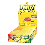 Juicy Jays 1 1/4 Banana Flavored Rolling Papers 24 Pack front view