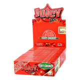 Juicy Jays 1 1/4 Rolling Papers 24 Pack, Cherry Flavor, Front View