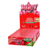 Juicy Jays Raspberry Flavored 1 1/4 Size Rolling Papers 24 Pack Display Box