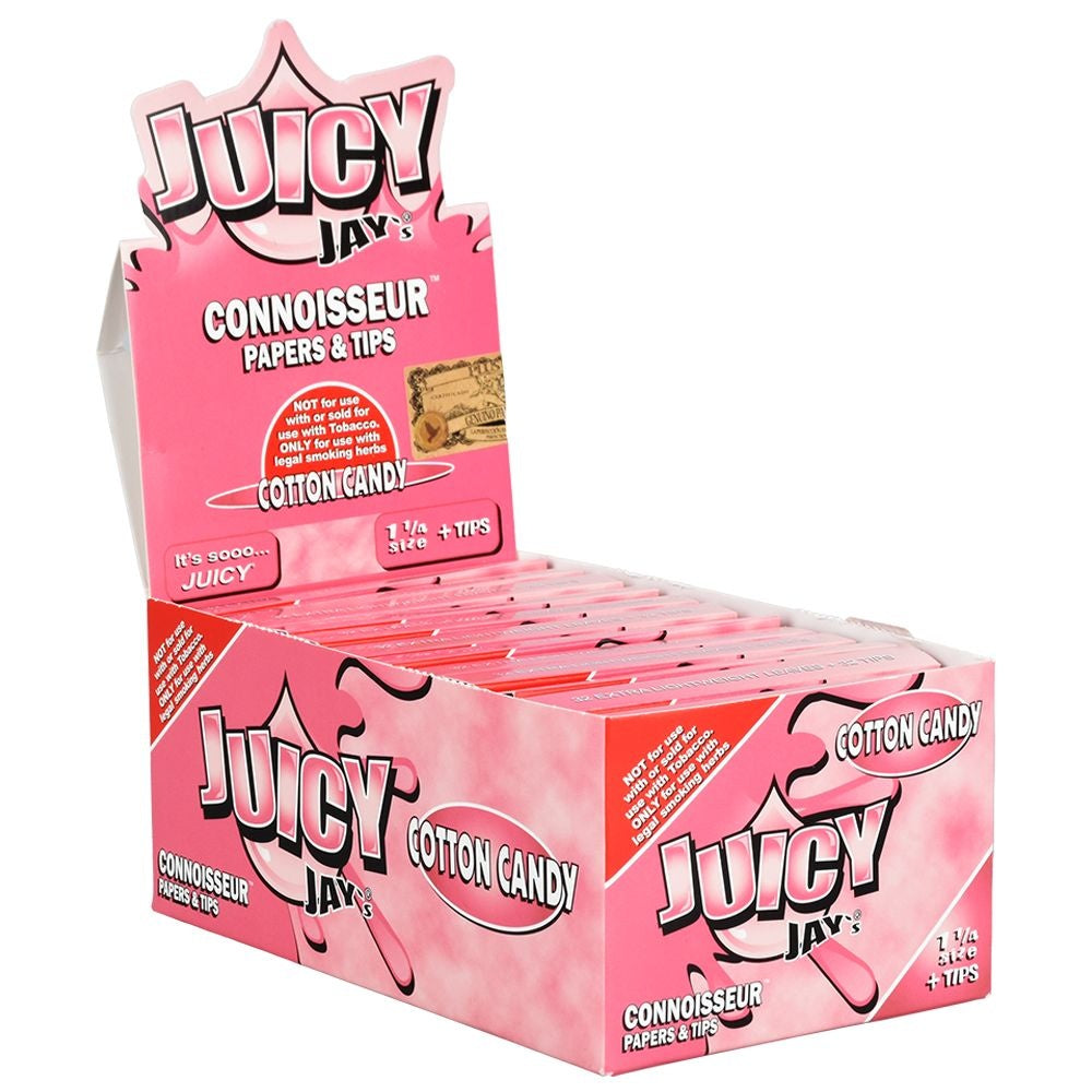 Juicy Jay's Connoisseur Papers + Tips | 1 1/4 | 32pc | 24pk Display