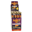 Juicy Jays Blackberry Flavored Pre-Rolled Hemp Cones Display Box Front View