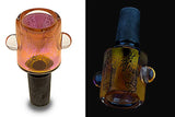 Black Base Fume Glass Bowl