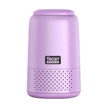 Yocan Cloak Air Filter in Purple - Front View, Compact and Portable Design