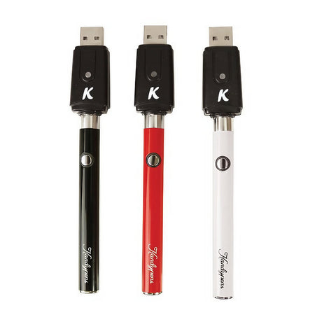 KandyPens 350mAh Battery in black, red, and white - sleek portable vape pens