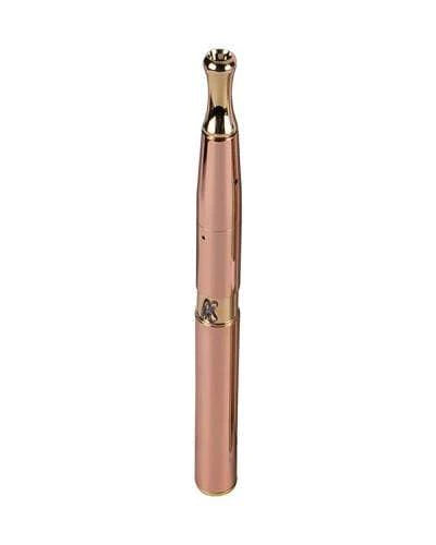 KandyPens Elite Vaporizer in Rose Gold with Gold Tip, Ceramic for Concentrates, Front View