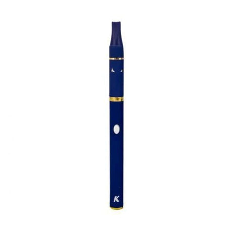 KandyPens K Stick Vaporizer in Blue - Sleek, Portable Design for Concentrates, Front View