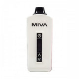 KandyPens MIVA 2 Vaporizer in White - Front View with Power Buttons