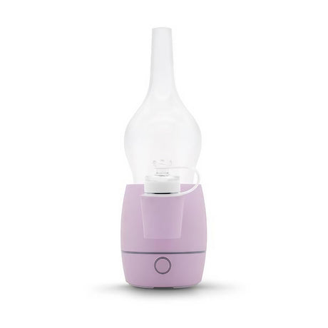 KandyPens Oura Vaporizer in Lavender, 3000mAh Quartz Crystal Glass Atomizer, Front View
