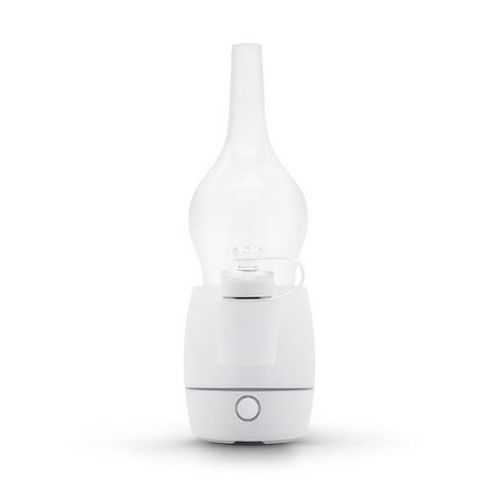 KandyPens Oura Vaporizer in White with Quartz Atomizer and 3000mAh Battery - Front View
