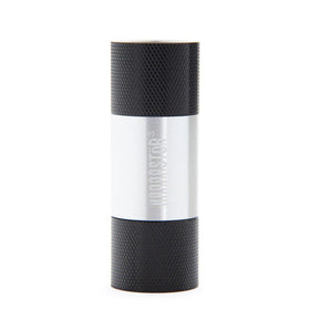 Kannastör Press 14mm aluminum grinder, front view on white background