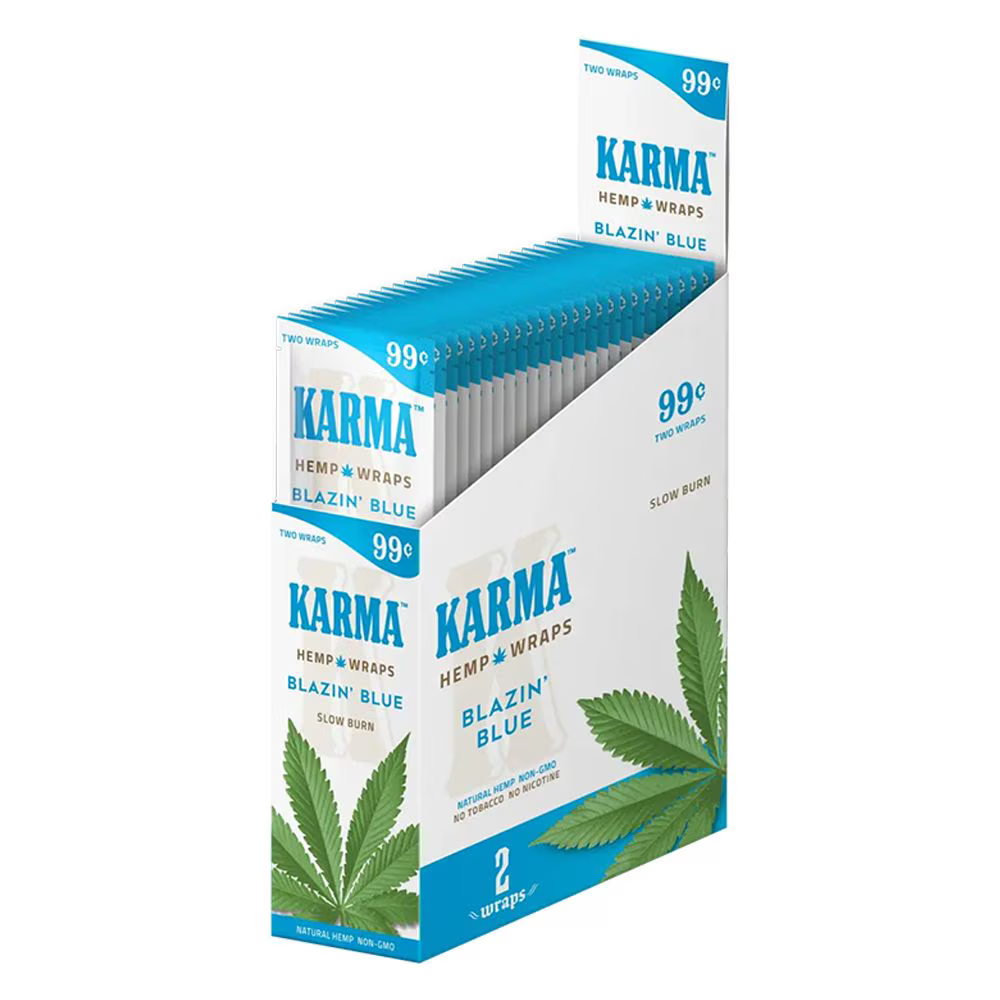 Karma Hemp Wraps | 2pc | 25pk Display