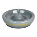 Kashtray Original Cleaning Spike Ashtray in Blue Gray, Ceramic with Rubber Base, 4.5" - Front View