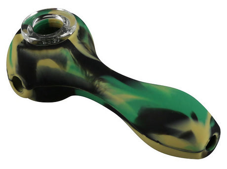 Kazili 4.5" Silicone Hand Pipe in Assorted Colors, Durable Spoon Design, Perfect for Travel