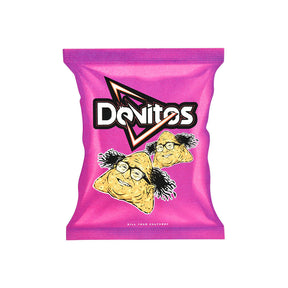 Kill Your Culture Devitos Sticker - 4.5" x 3.6" with vibrant pink background and playful design