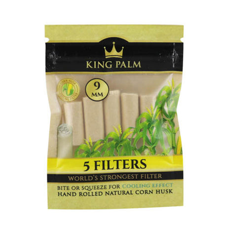 King Palm Corn Husk Filters 5ct (Display of 24)