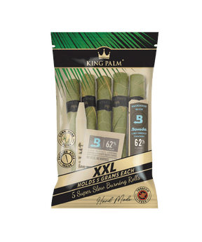 King Palm XXL Pre-Roll Cone 5-Pack with Humidity Control Front View
