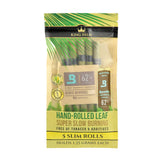 King Palm Slim Pre-Roll Wraps 15 Pack, tobacco-free and slow-burning, front view