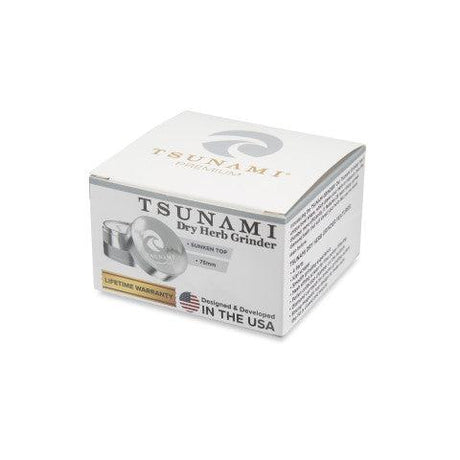 Tsunami Sunken Top 3" 4-Piece Grinder