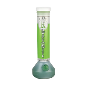 Klear Kryptonite 270 mL bottle of water pipe cleaner on seamless white background