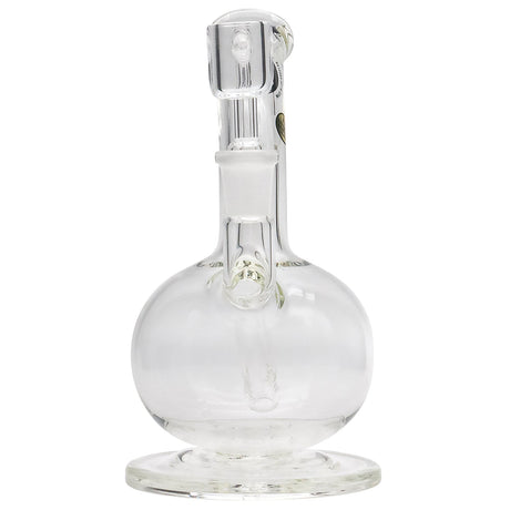 LA Pipes Bubble Base Concentrate Rig with Banger Hanger Design, Front View