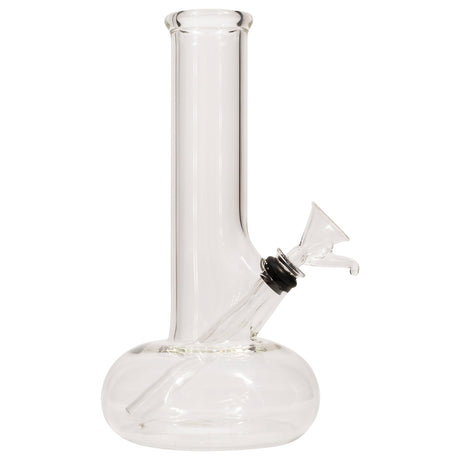 LA Pipes 12" Bubble Bong in Borosilicate Glass with 14mm Joint - Front View