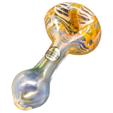 LA Pipes Color Changing Spoon Hand-Pipe with Swirling Color Accents, Top View