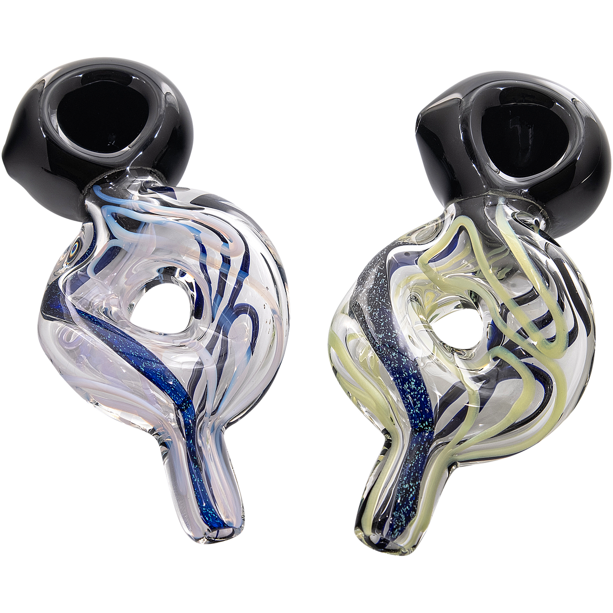 LA Pipes Dichro Donut Slime Hand-Pipe Product Image on DankGeek.com