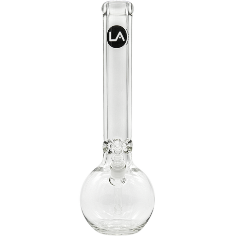 LA Pipes "Iron Mace" Heavy 9mm Bubble Bong, 18" Height, 45 Degree Joint