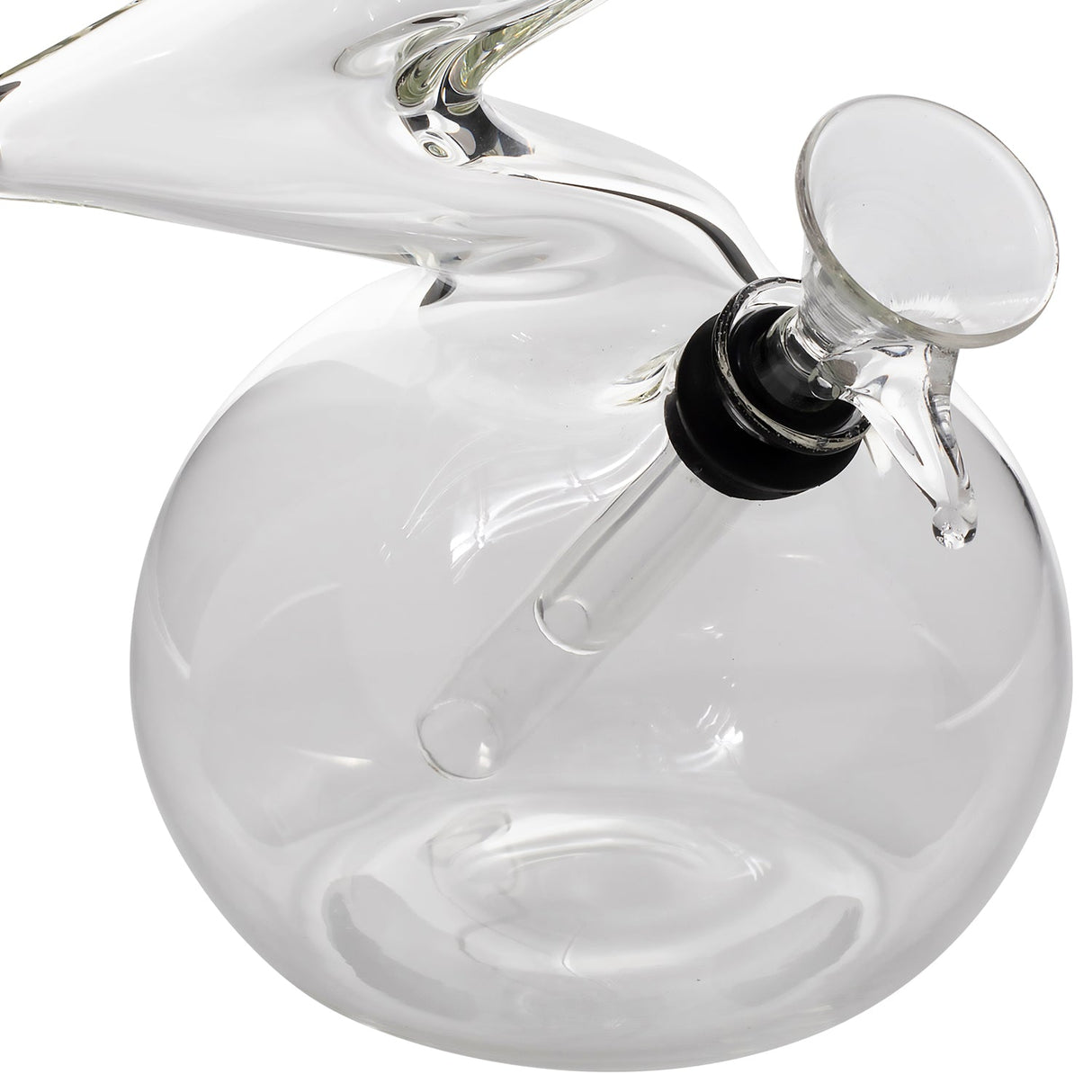 LA Pipes "Jacobs Ladder" Clear Zong Bong