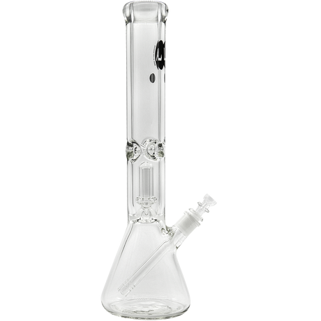 LA Pipes "King Bong" clear beaker bong with shower-head percolator and 9mm thickness