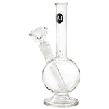 LA Pipes Pedestal Basic Bong with 45 Degree Joint, 8" Height, and Bubble Design