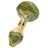 LA Pipes Spoon in Fumed Color Changing Glass, Standard Size, Borosilicate, Side View