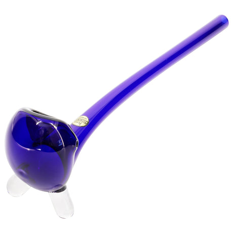 LA Pipes "The Gandalf" Pipe in Cobalt Blue - 10" Borosilicate Glass - Side View
