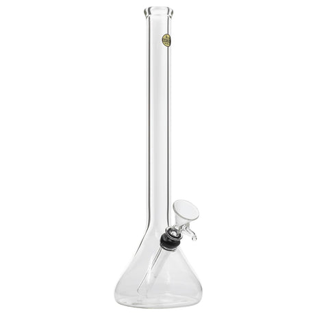 LA Pipes "The OG" 12" Beaker Bong, 45 Degree Grommet Joint, Borosilicate Glass, Front View