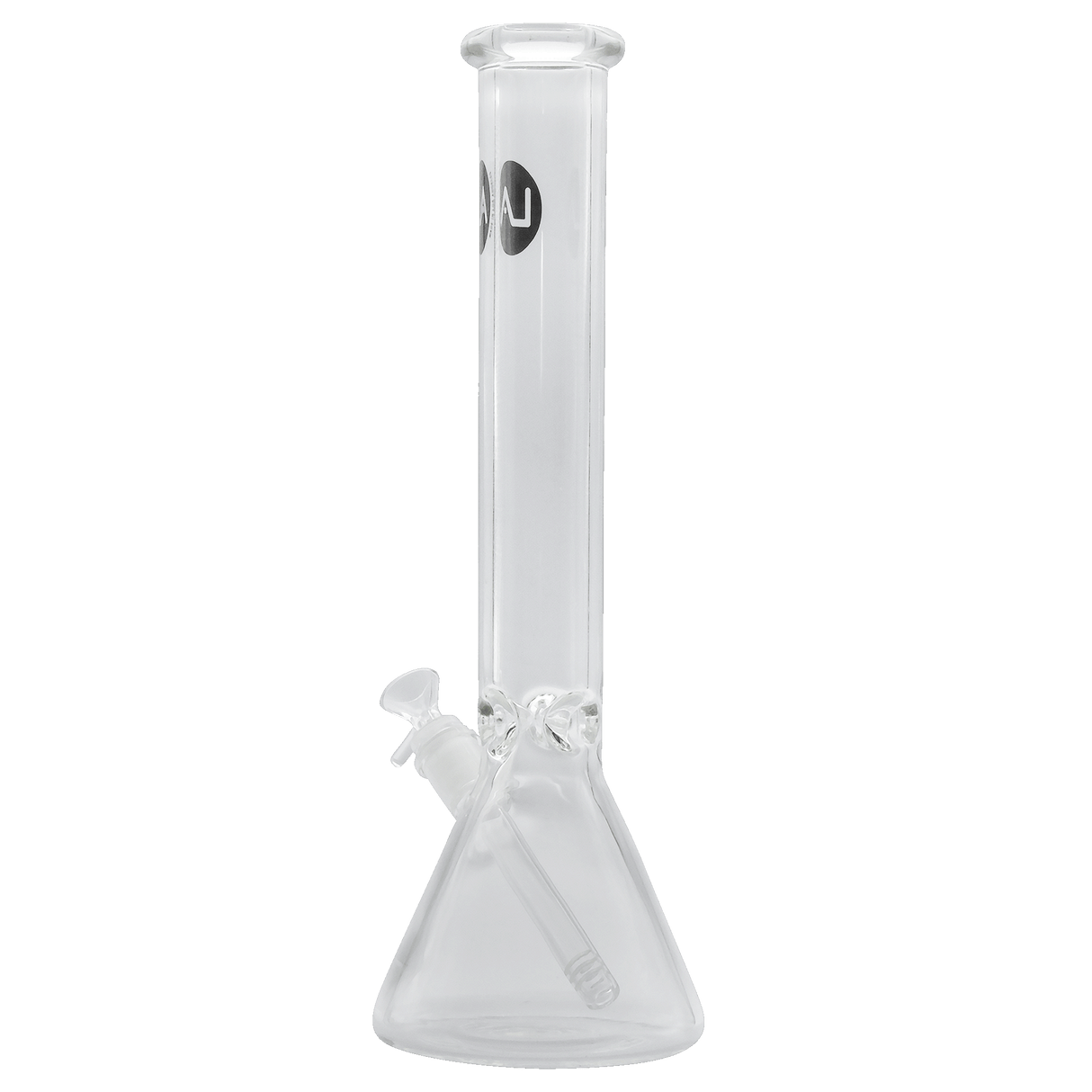 LA Pipes "Thicc Boy" 9mm Thick Beaker Bong with Heavy Wall Side View