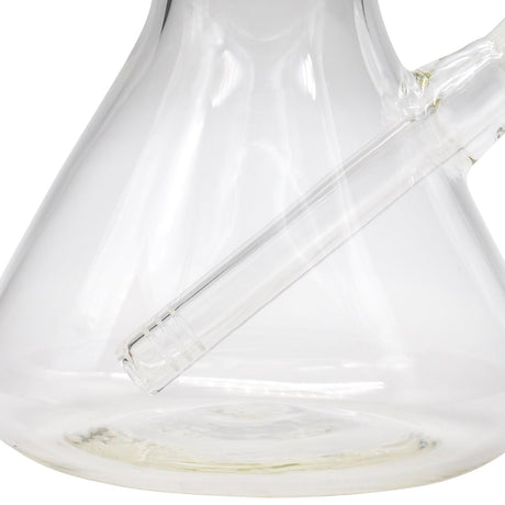 Close-up of LA Pipes Beaker Bong with Showerhead Perc, 45 Degree Joint, and Thick Glass