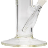 LA Pipes Thick Glass Bong with Showerhead Perc, Close-up Side View